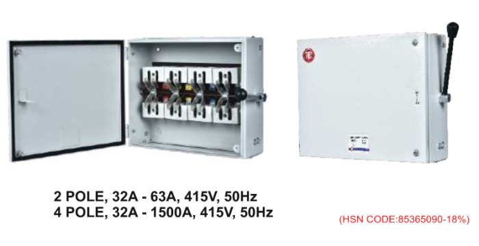 Change Over Switch Side Handle
